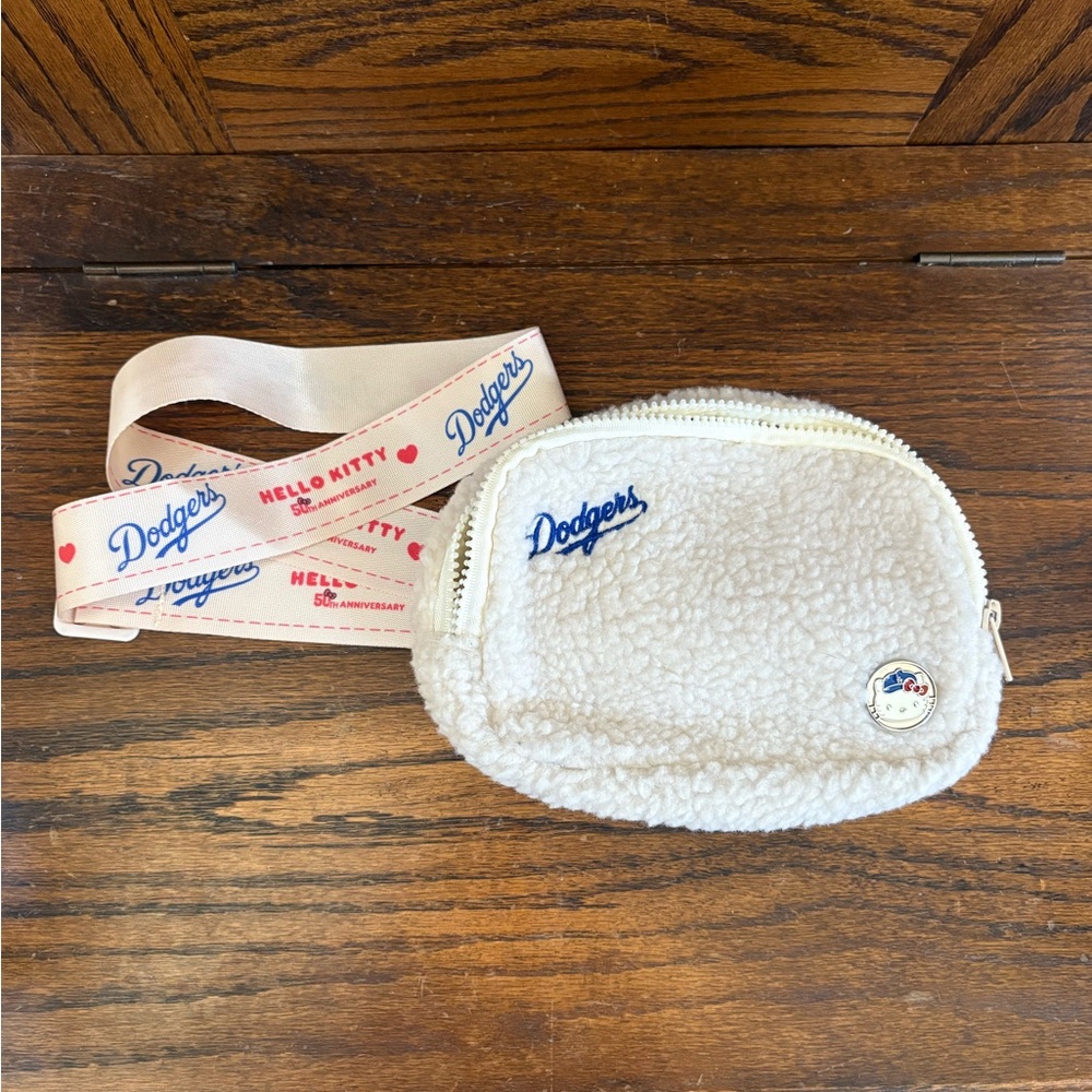 NWOT Hello Kitty x Dogers 2024 Exclusiveâ 50th Anniversary Fuzzy Fanny Pack